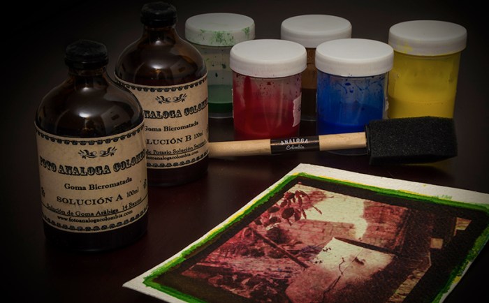 Web Taller, cursos de Goma Bicromatada Tipia Lab