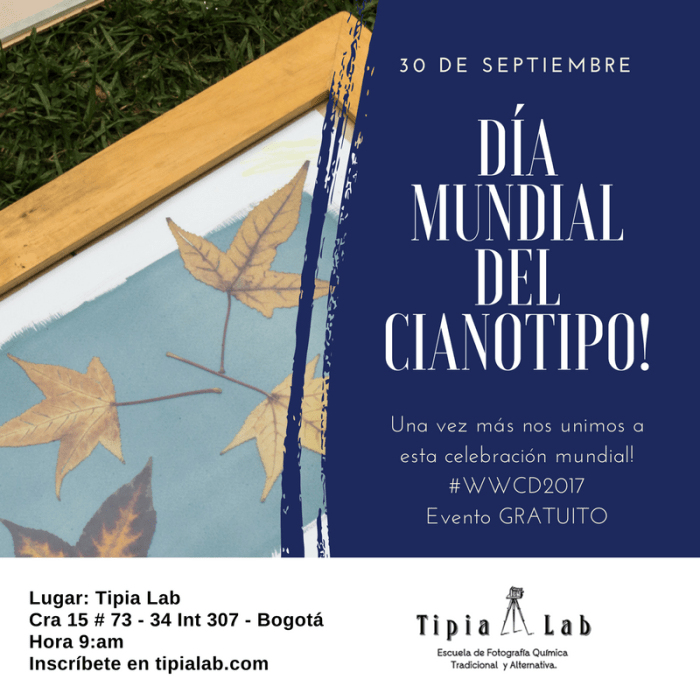 ES MOMENTO DE CELEBRAR EL DÍA MUNDIAL DEL CIANOTIPO